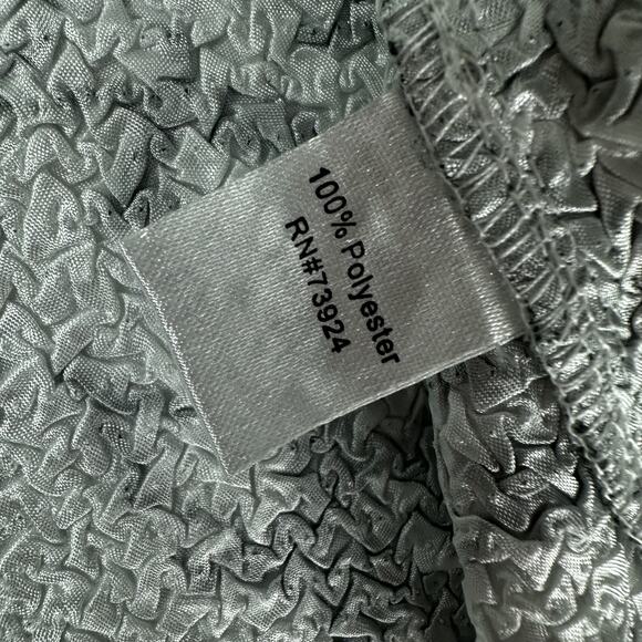 Ming Wang Jacket Womens Medium Black White Abstract Textured Button Front Blazer - Picture 8 of 10